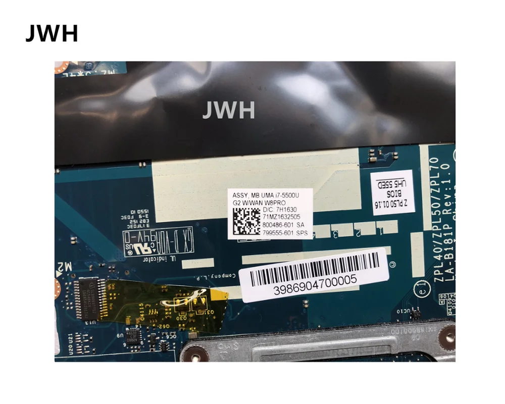 Для hp ProBook 450 G2 материнская плата LA-B181P i7-5500U 800486-001 800486-501 800486-601 тестирование работы