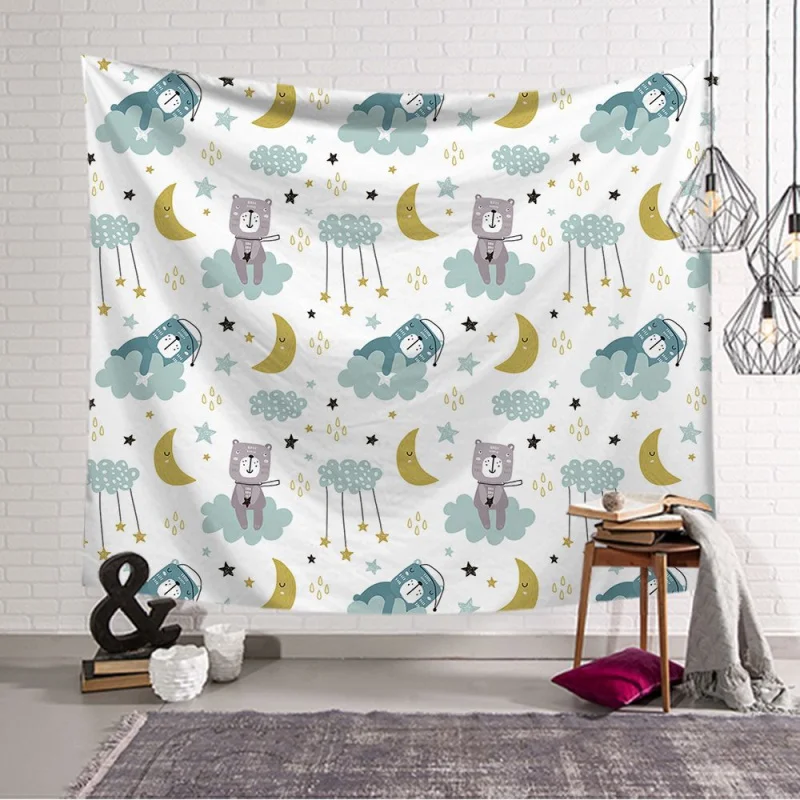 Прекрасный Альпака Гобеленовая ткань Декор гобелен с животными на стене одеяло