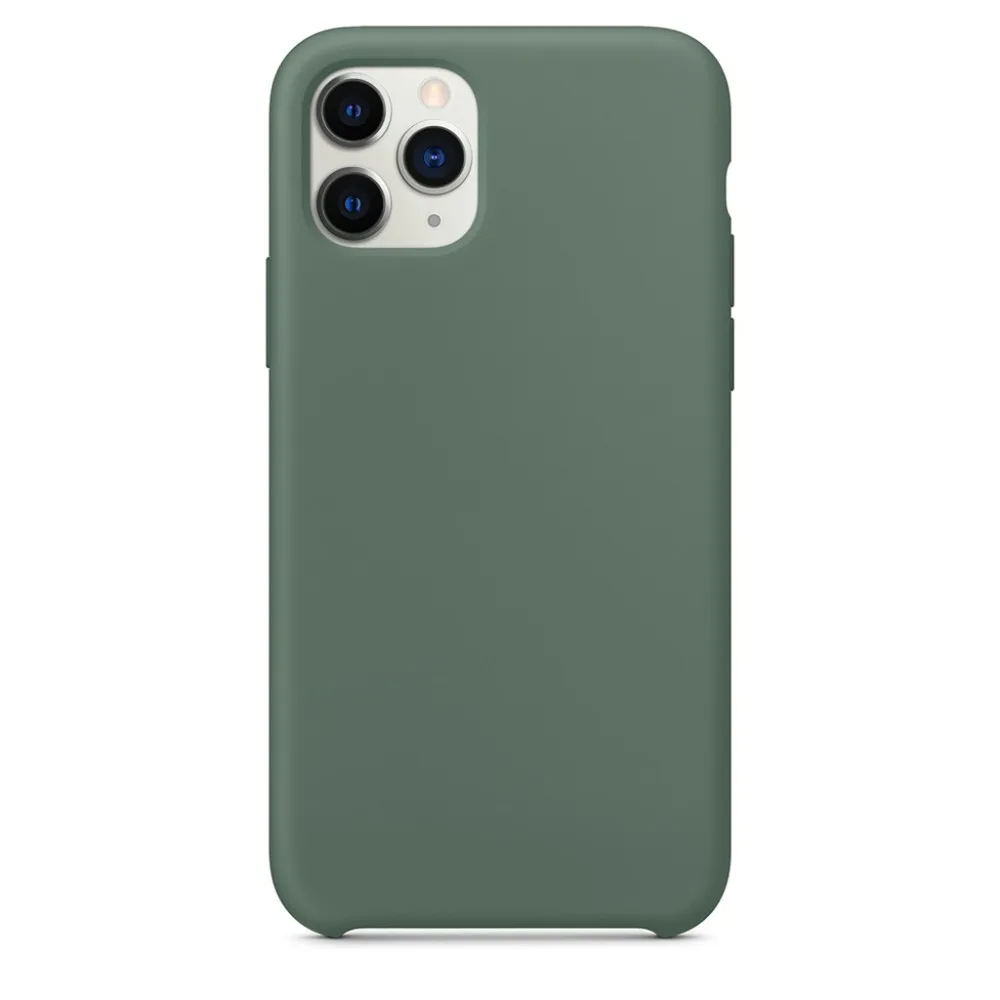 Жидкий силиконовый чехол, совместимый с iPhone 11 Pro/iPhone 11 Pro Max/iPhone 11, амортизирующий, превосходное прикосновение