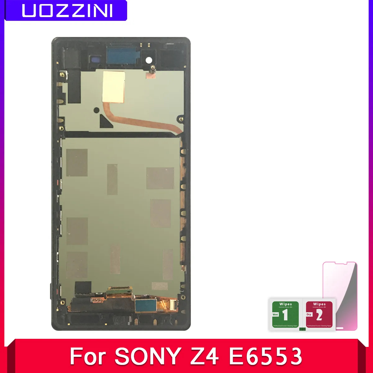 

2 Pcs New Lcds 5.2" For Sony Xperia Z4 E6553 E6533 E5663 Double Sim LCD Display Touch Screen Digitizer Assembly With Frame
