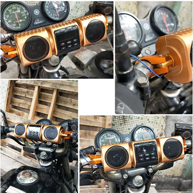 rádio para moto, mp3, reprodutor de música