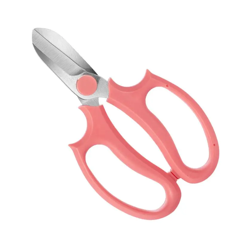 

Rounded Straight Shears Garden Pruning Scissors Durable Stainless Steel Garden