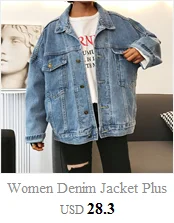 Women Plus Size Denim Jacket Loose Long Sleeve Jeans Coat Retro Cowboy Denim Loose Casual Jacket Loose BF Wind Denim Jacket