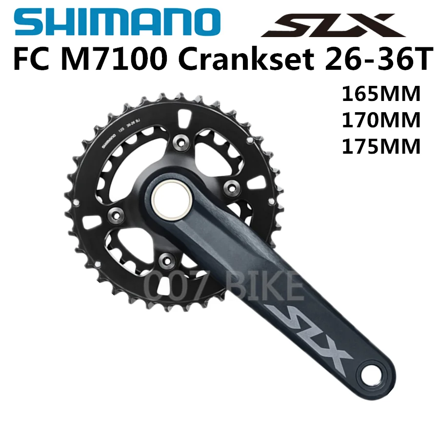 SHIMANO DEORE SLX M7100 Группа Комплект 26-36T 170 175 мм шатун горный велосипед Группа Комплект 2x12-Speed 10-51T 10-45T M7100 тормоз