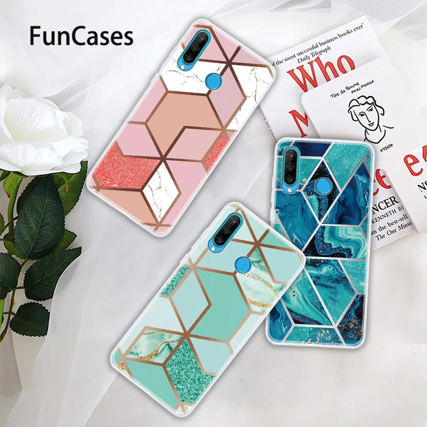 Чехол для телефона s huawei Enjoy 8E мягкий силиконовый чехол P30 Plus P20 Pro P8 Lite 2017 8 7S 9S 10 GR3 P10