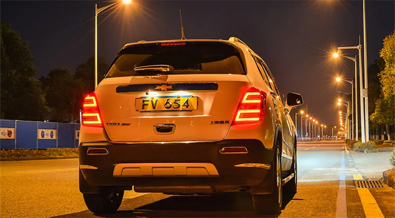 Автомобильный стильный задний фонарь для Chevrolet Trax, задний светильник 2013, светодиодный задний светильник Trax с DRL+ Реверс+ тормозной дизайн, задний светильник s