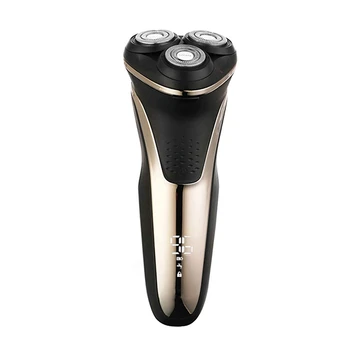 

Electric Razor for Men, 5W 3D Electric Shaving Razors, Mens Rotary Beard Shavers with -Up Trimmer, LCD Time Display, USB Quic