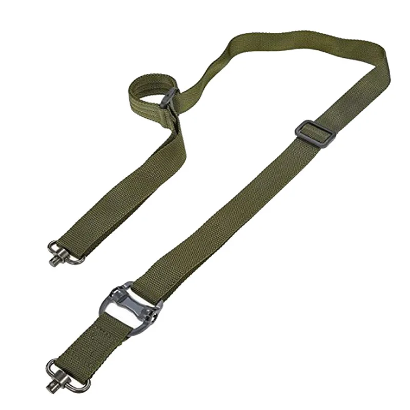 Hunting Gun Accessories Adjustable Single Or Two Point Rifle Sling Tactical Shooting Gun Sling Straps Outdoor Airsoft Gun Rope