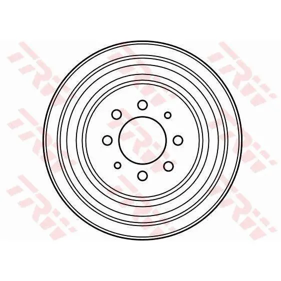 Барабан тормозной Renault R21/Laguna 1.7-2.1D 86-93 TRW DB4072