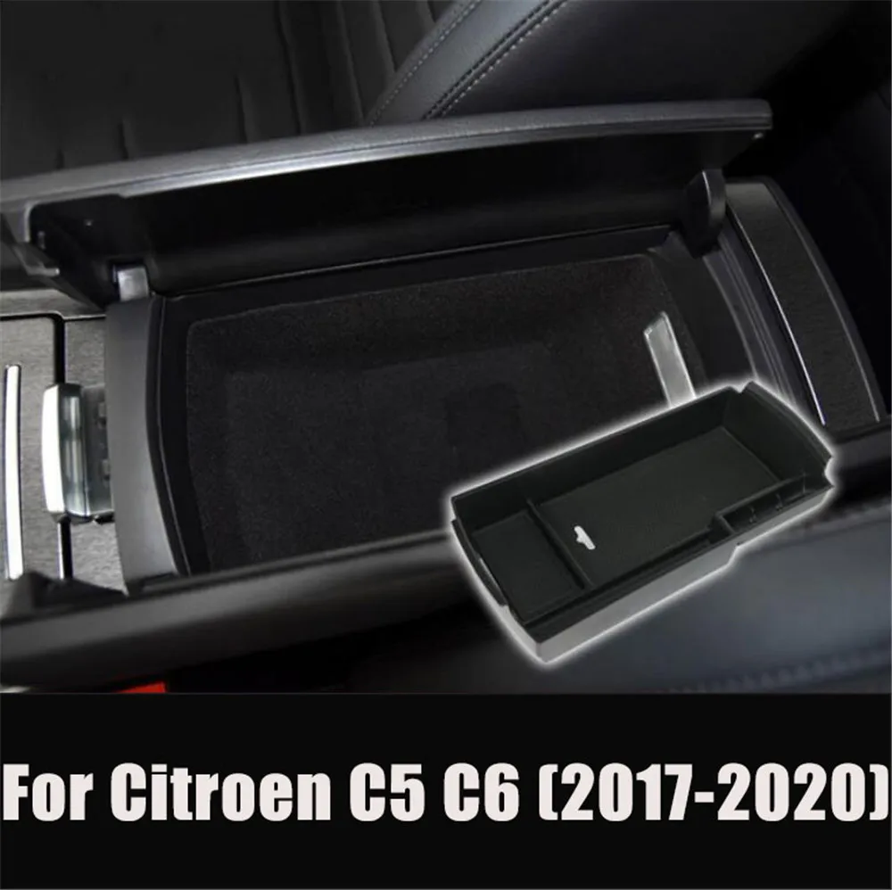 Автомобильный подлокотник коробка для хранения Citroen C5 Aircross C4 C5 C6 для DS4S DS5LS DS6 DS7 центральная консоль контейнер автомобильные аксессуары