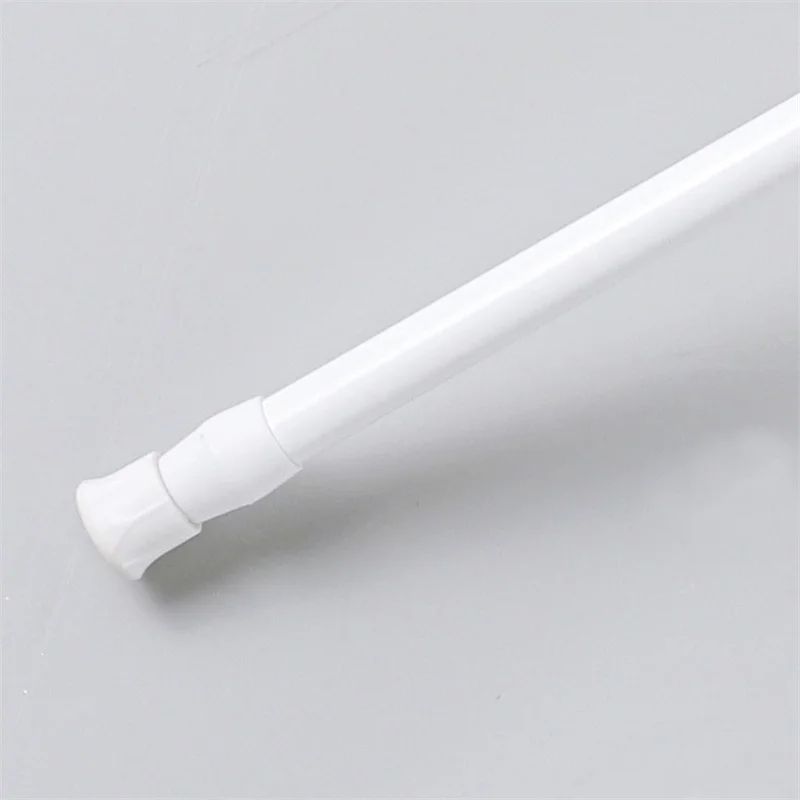 Multi Purpose Telescopic Curtain Rod Wardrobe Adjustable Bar Shower Spring Loaded Extendable Telescopic Poles Rail Hanging Rods