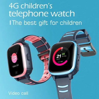 

A80 4G Child Smart Watch GPS WiFi SOS video call IP67 waterproof Camera Kids Smartwatch Baby Safe Tracker VS A36E Y95 DF53