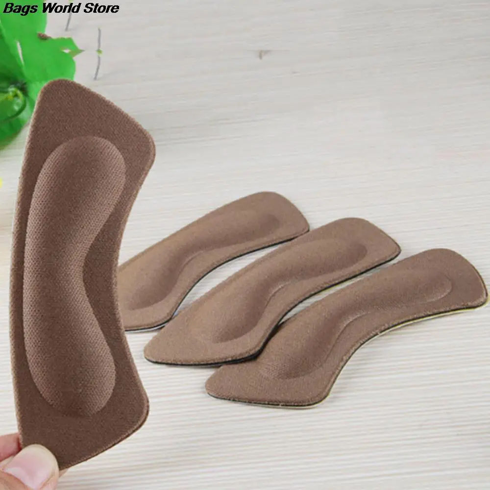 1pair Soft Trainer Comfort Pain Relief Cushions Foam Shoe Insoles After Half A Yard Thick Pad Heel Inserts For Shoes Randomly