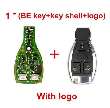 XHORSE VVDI BE Key Pro для Benz V1.5 PCB удаленный ключ чип улучшенная версия умный оболочка с