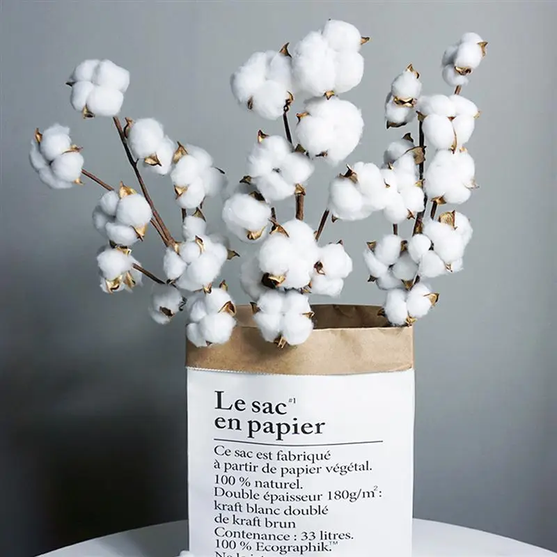 20 шт. букет из хлопка красивый простой прочный креативный деревенский домашний