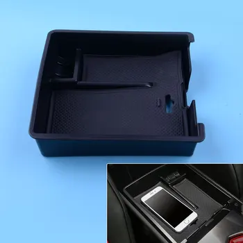 

CITALL Car Center Console Armrest Storage Box Tray Organizer ABS Fit for Cadillac ATS 2014 2015 2016 2017