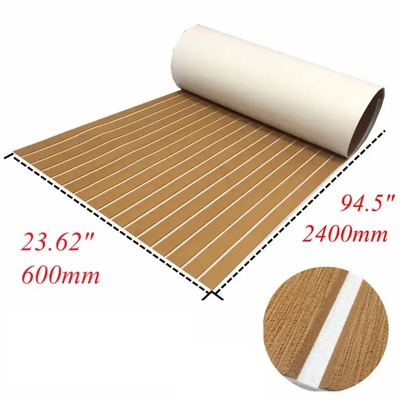 Eva Teak Decking Sheet For Boat Yacht Marine Flooring Carpet Non