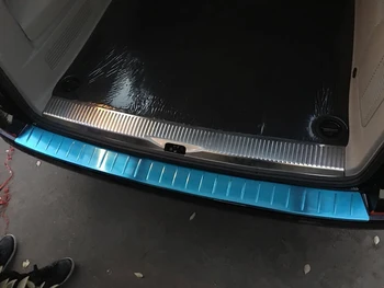 

For Volkswagen Transporter (T6) Caravelle 2017-2018 Whole Set Accessories Inner & outer Rear Guard Bumper Protector car styling