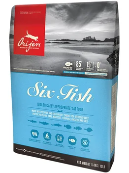 

ORIJEN ORIJEN CAT 6 FISH 85/15 for cats and kittens of all breeds with fish