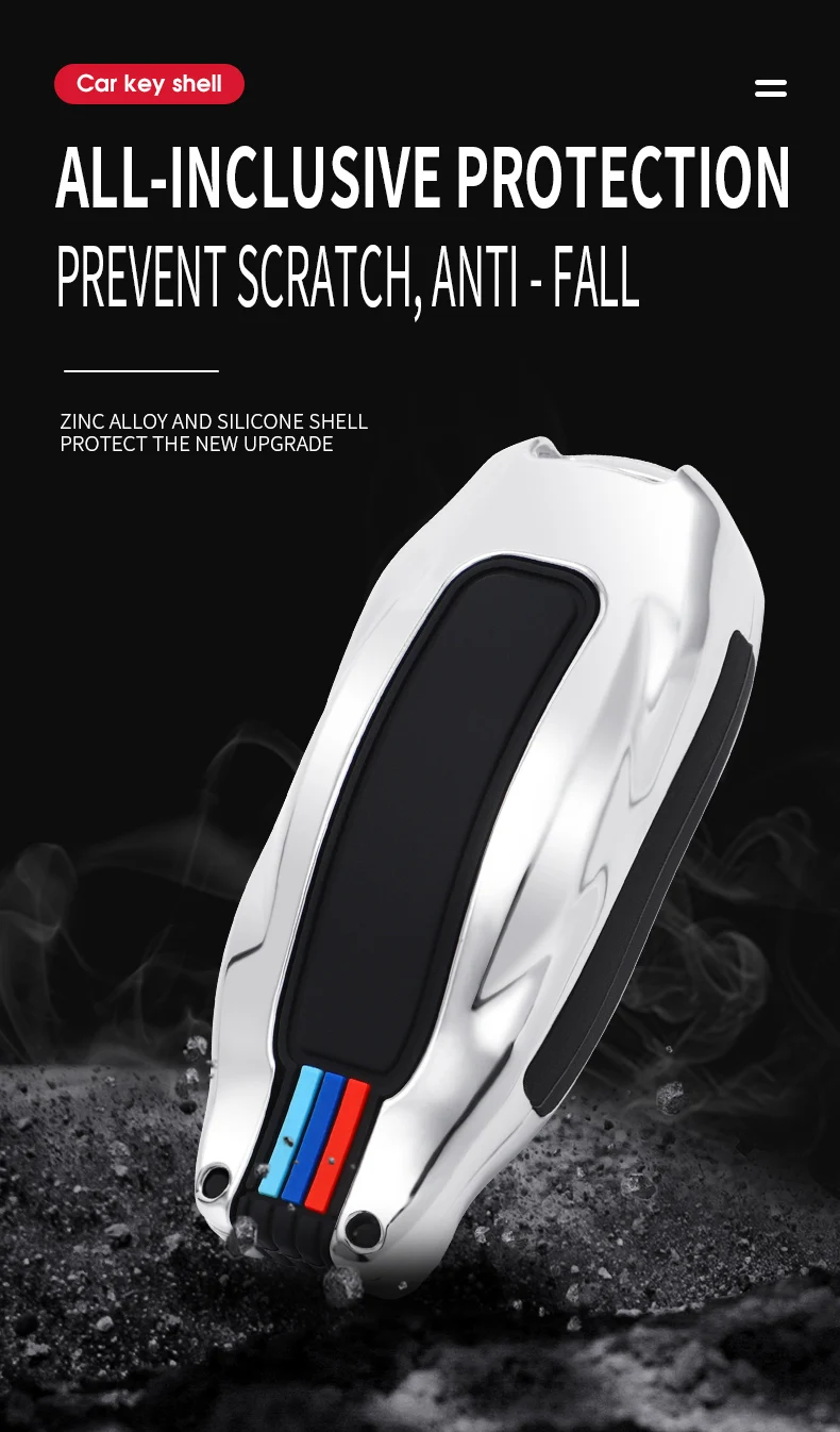 Chiave a distanza per auto in lega di zinco proteggi Cover Shell portachiavi portachiavi per Tesla Model S Model 3 Model X Key protector fit Accessories 14 Chiave a distanza per auto in lega di zinco proteggi Cover Shell portachiavi portachiavi per Tesla Model S Model 3 Model X Key protector fit Accessories - H2e13e7eb130648c6a3d5a6e73b83a4a2S