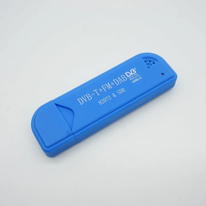 ТВ тюнер USB2.0 синяя палка DAB FM DVB T RTL2832U R820T SDR RTL ключ цифровой приемник ИК пульт с
