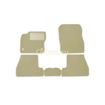 

Floor mats Mazda CX-7 automatic 2010-> implement. 5 PCs (textiles, beige