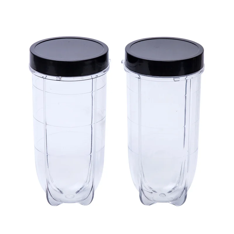 Description Picture 2 of item2 Pack Replacement Blender Cups 16 Oz With Lids Compatible With Magic Bullet 250W MB1001 Series Juicer Blender