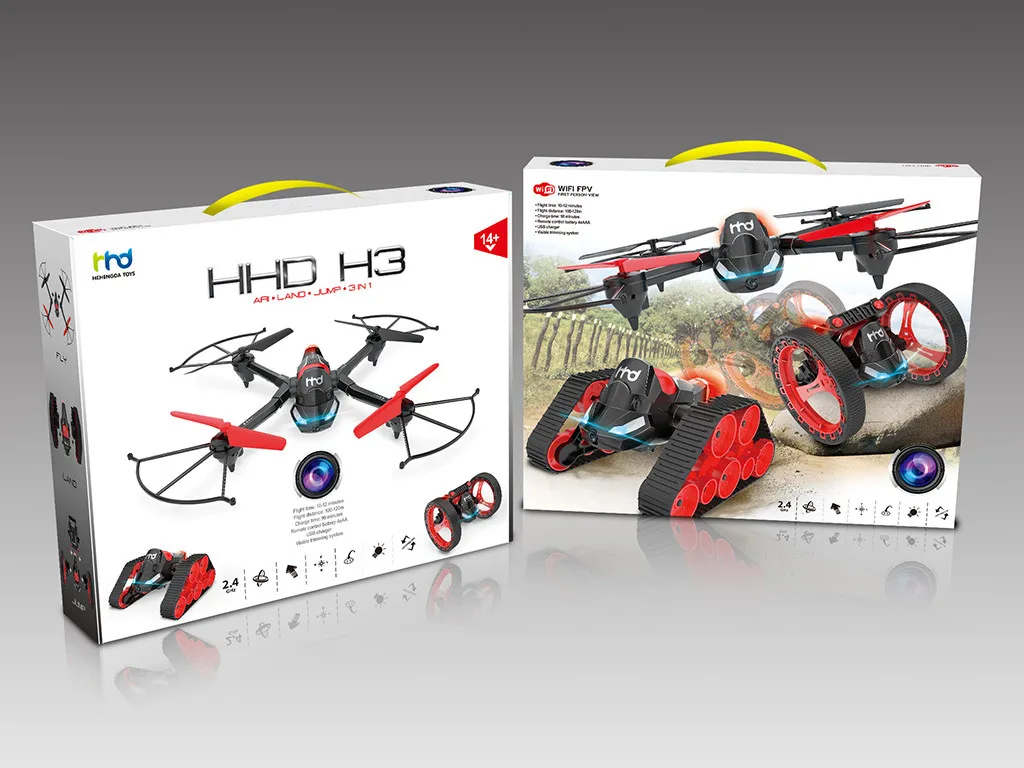 Аксессуары для дрона 2,4g 6-axis Wifi Fpv 0.3mp камера Land-air-jump 3 Режим сборки для Dji Mavic Mini АКСЕССУАРЫ