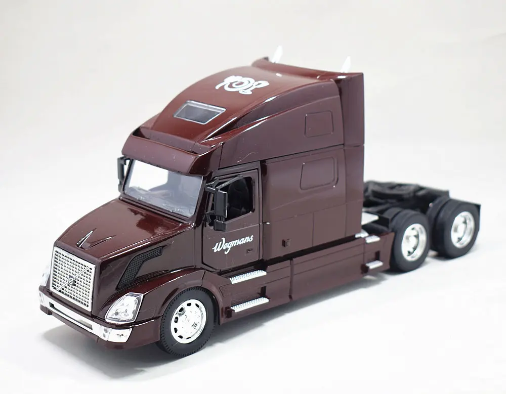 

1/32 New Special Die Cast Metal Truck Trailer Model Vn-780 Brown Home Display Collection Toys For Children