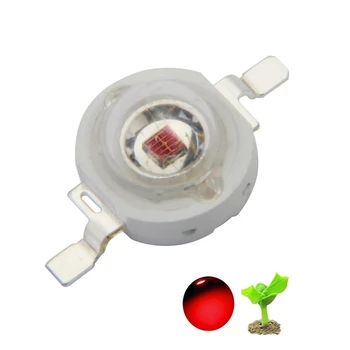 

High Powered 3W DC2.2-2.4V LED Chip Red DIY Light Lamp Bead Diode for Spotlight Accessories