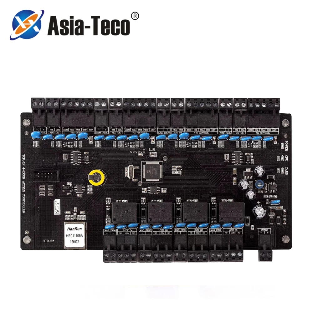 TCP/IP плата контроля доступа панель управления программирующая RFID система к двери