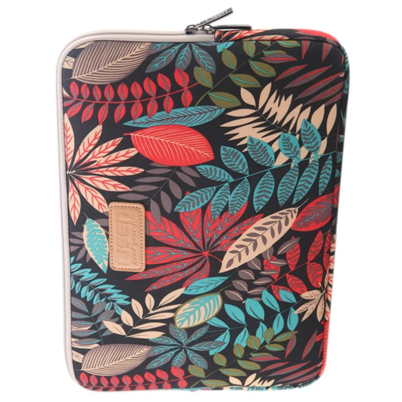 LISEN 2 шт. чехол для ноутбука сумка для компьютера MacBook, Ipad, планшета, ноутбука-1 шт. 15 дюймов черный лес и 1 шт. 14 дюймов Whi