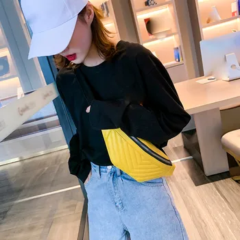 

Chest Bag women Striped Pockets Fashion Diagonal Travel Versatile Shoulder Bag buiktasje dames money belt sac banane