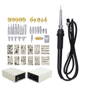 

Mini wood burning tool with Adjustable Temperature Wood burning Pen with LCD display