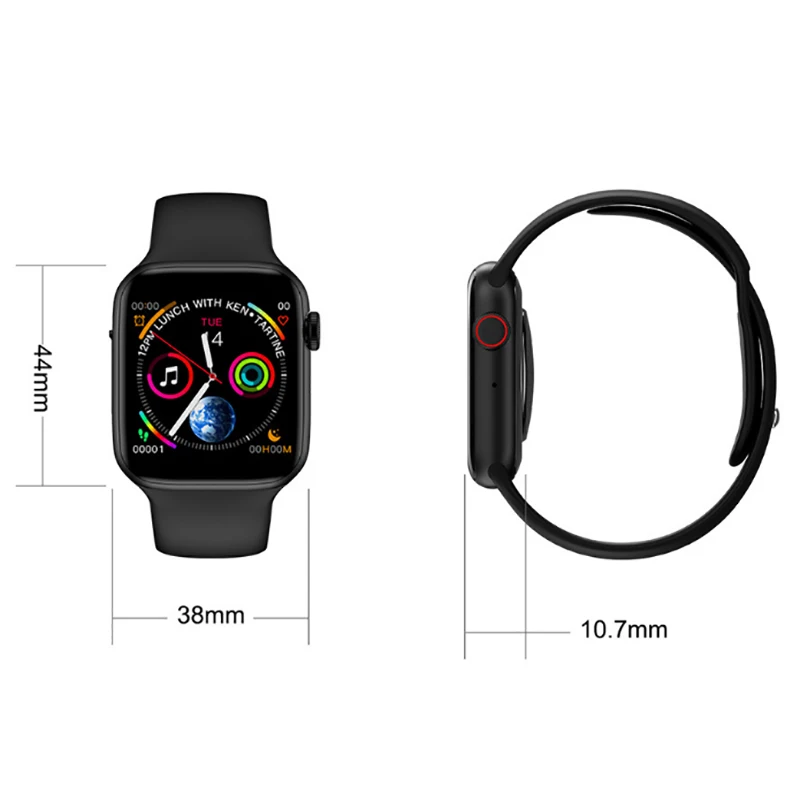 Smart Watch 1.54Inch Screen ECG Heart Rate Monitor Fitness Tracker Bluetooth Call Dial Answer Smartwatch Men Women