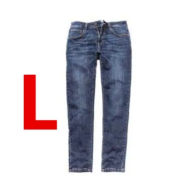 Xiaomi 90 points удобные тонкие джинсы Высокая эластичность мягкая кожа моющаяся износостойкая одежда прямые брюки длинные брюки - Цвет: dark blue 31
