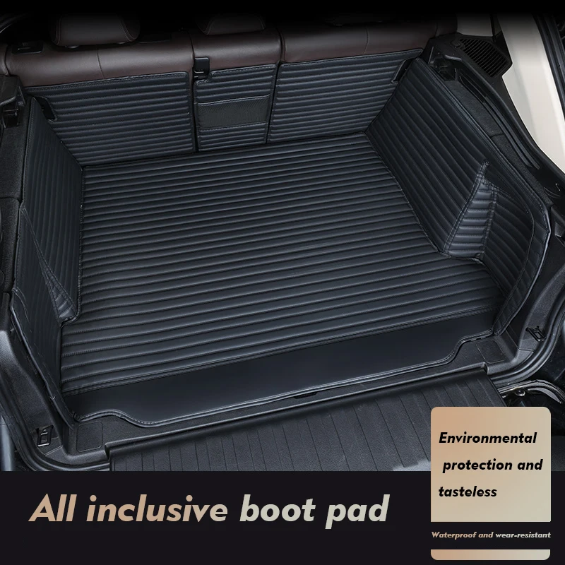 Leder Kofferraum Matte Für Audi Q3 2013-2018 Cargo-Liner Zubehör Innen Boot  - AliExpress