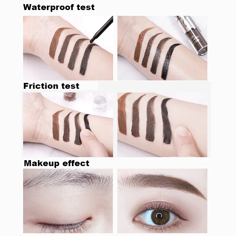 Eyebrow Tint Cream Enhancer Dual Head Long Lasting Waterproof Eyebrow Gel Makeup Tool @ME88 Eyebrow Tint Cream Enhancer Dual Head Long Lasting Waterproof Eyebrow Gel Makeup Tool @ME88