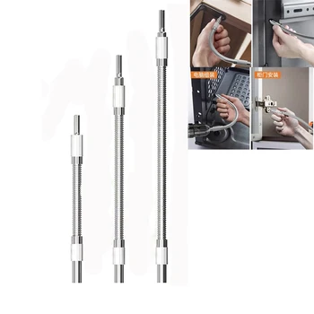 

3 Pcs 200mm 300mm 400mm Flexible Shaft Extention Screwdriver Bits Universal Connect Link Electronics Drill Shaft