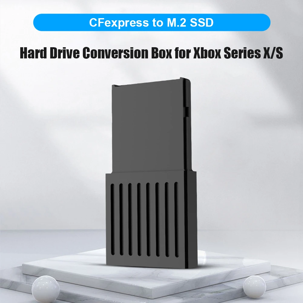 For Xbox Series X/s External Host Hard Drive Conversion Box M.2 Nvme Ssd Expansion Card Box 32g