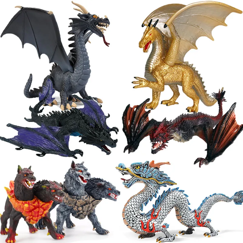 Научная фантастика модель животных летающий дракон химра легенда о животном