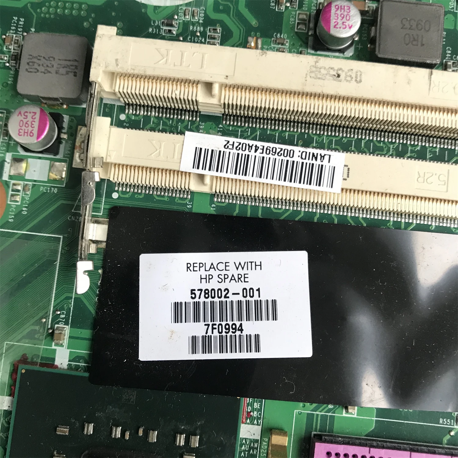 Placa-mãe para Laptop para hp Da00p6mb6d0 Da00p6mb6d0 Intel Gm45 Ddr2 100 Testado Apto para hp Satélite Presario 578002001 578002501 578002601 - Imagem 2