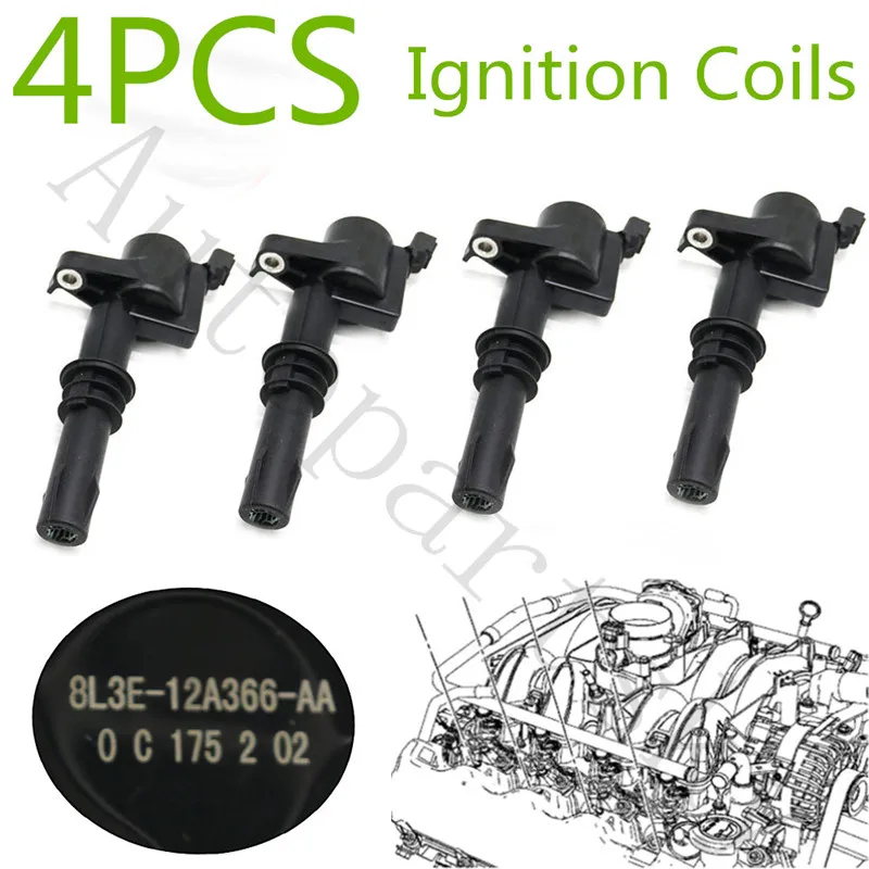 

Ignition Coils for FORD F53 F59 LINCOLN MARK MERCURY MOUNTAINEER DG521 OEM 8L3E-12A366-AA 8L3Z12029A 8L3E12A366AA