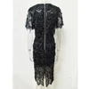 Sexy Black vintage maxi sequin summer dress women elegant club long party dresses bodycon office woman dress clothes vestidos HL ► Photo 3/6