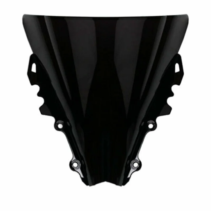 Мотоцикл Duble Bubble PMMA ветровое стекло для YAMAHA YZF R6 2006 2007 06 07 - Цвет: Black