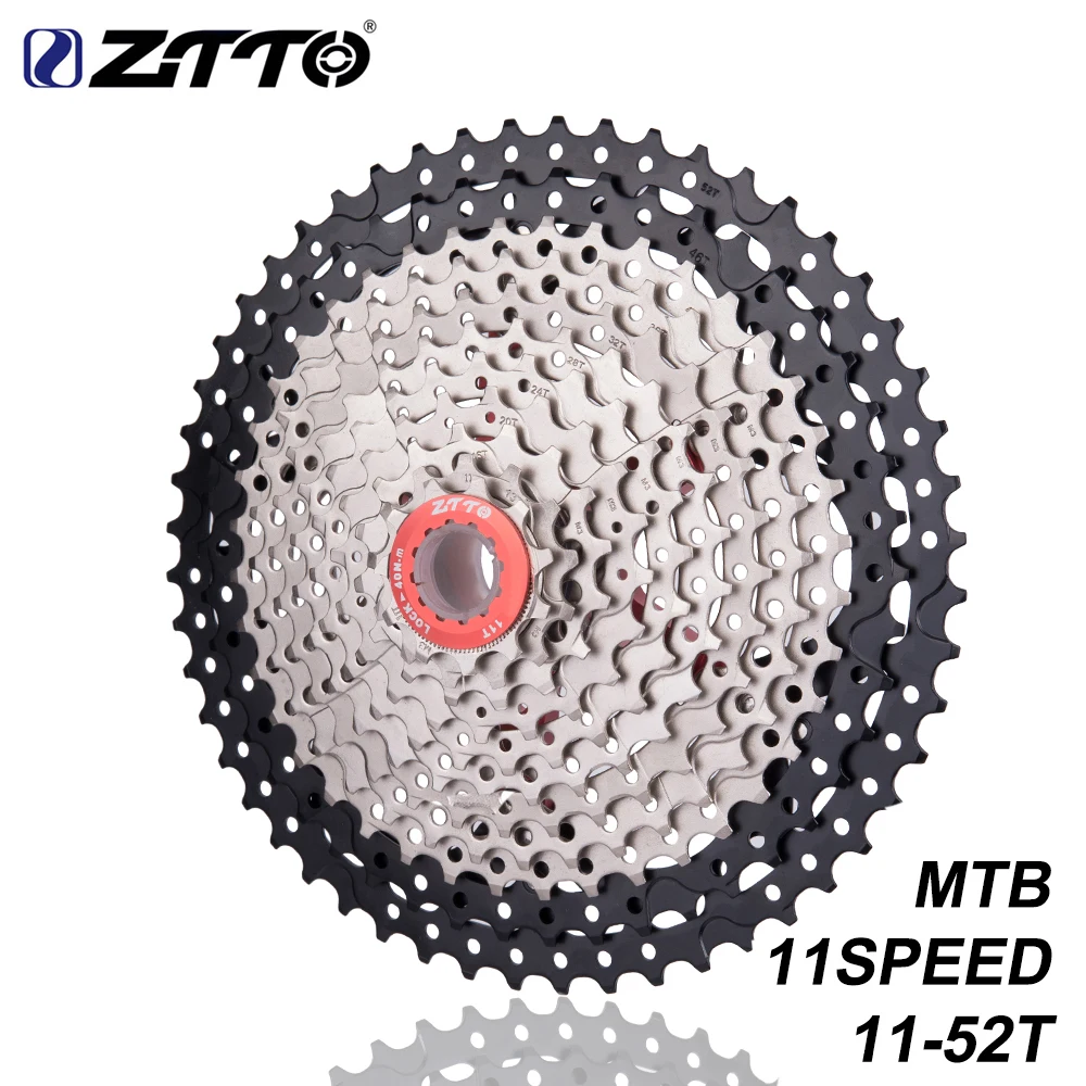 Кассета ZTTO MTB 11 скоростей L s - 52T широкое соотношение свободное колесо Запчасти для