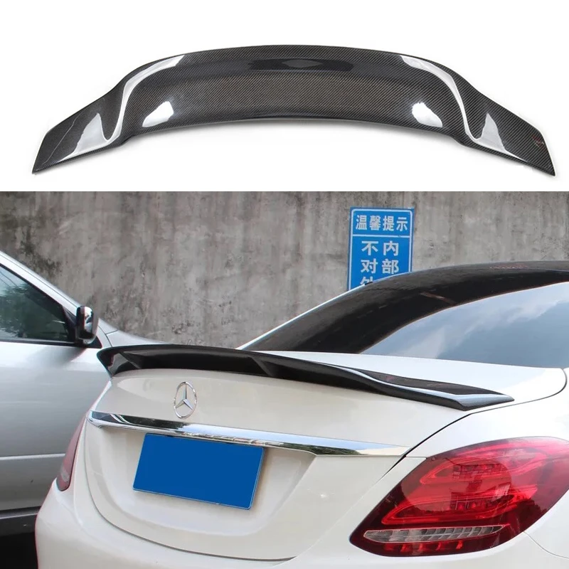 Mercedes W213 Carbon Fiber Sppoiler Replacement New Style Spoiler Trunk Tail Wing for E Class | Автомобили и мотоциклы