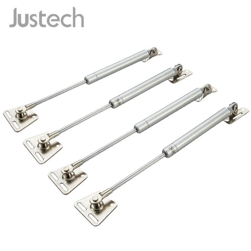 Justech 4 шт. 40-100N газовая опора стойки кухня для дверей кабинета и шкафа петли крышки остается мягким закрытием газовые стойки