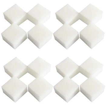 

100Pcs Soilless Hydroponic Sponge Hydroponic Vegetable Planting System Greenhouse Fixed Plant Cotton White