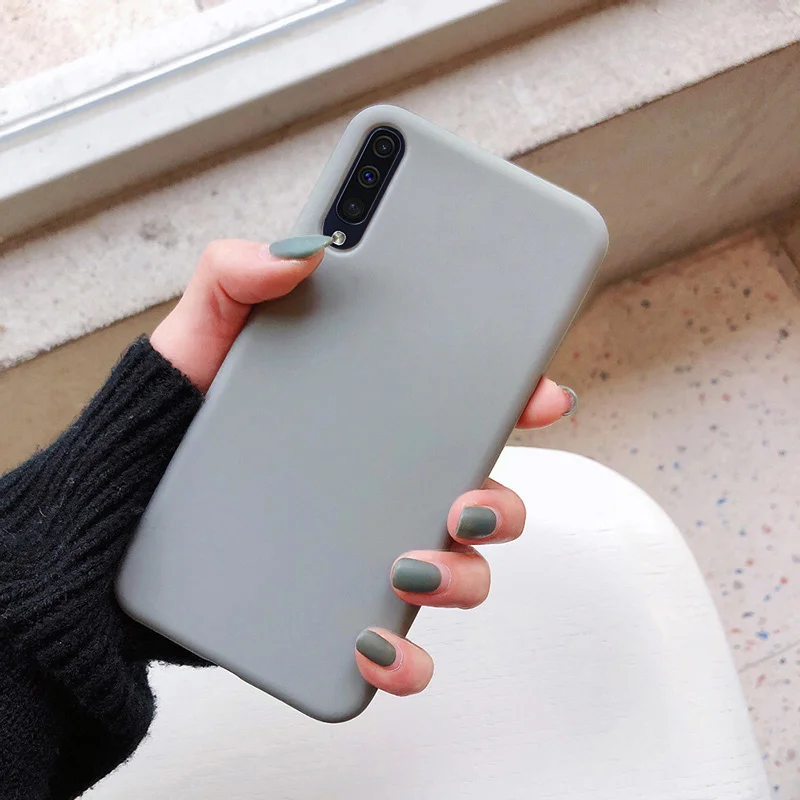 Gray Матовый чехол в стиле ретро ярких цветов для xiaomi mi 9T 9 Pro SE 360, полный Чехол для xiaomi Red mi Note 6 7 8 Pro 8A, силиконовый чехол - Цвет: Gray